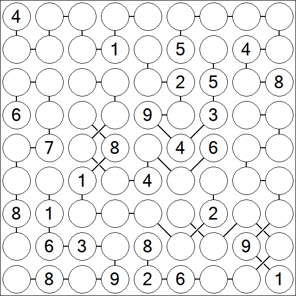 Chain Sudoku - Difícil