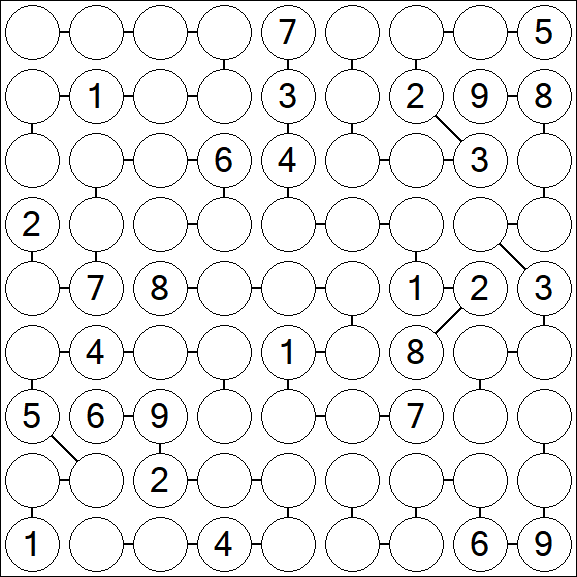 Chain Sudoku - Difícil