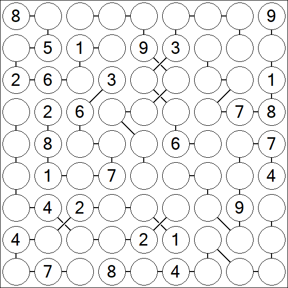Chain Sudoku - Difícil