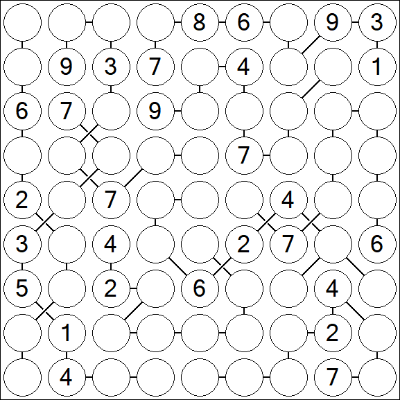 Chain Sudoku - Difícil