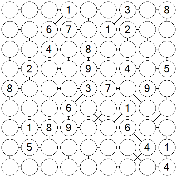 Chain Sudoku - Difícil