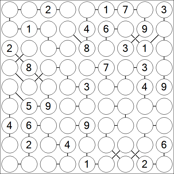 Chain Sudoku - Difícil