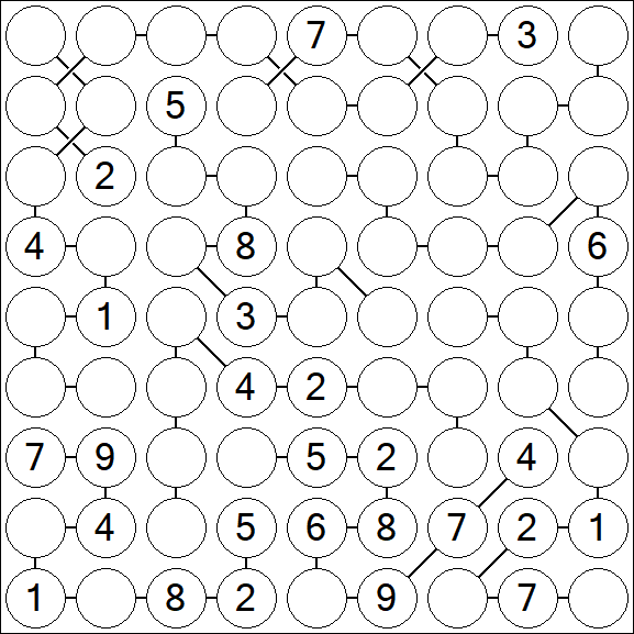 Chain Sudoku - Difícil