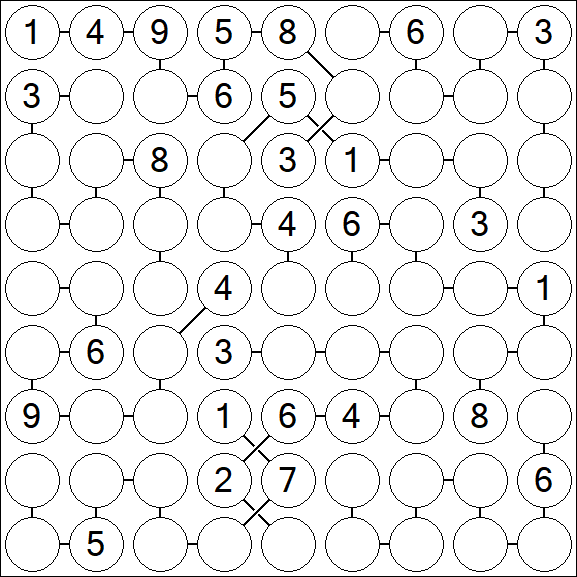 Chain Sudoku - Difícil