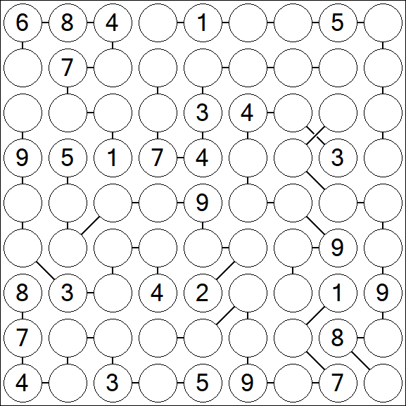 Chain Sudoku - Difícil