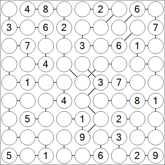 Chain Sudoku - Difícil
