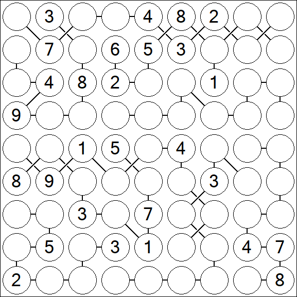 Chain Sudoku - Difícil