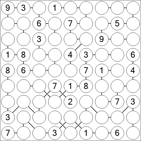 Chain Sudoku - Difícil