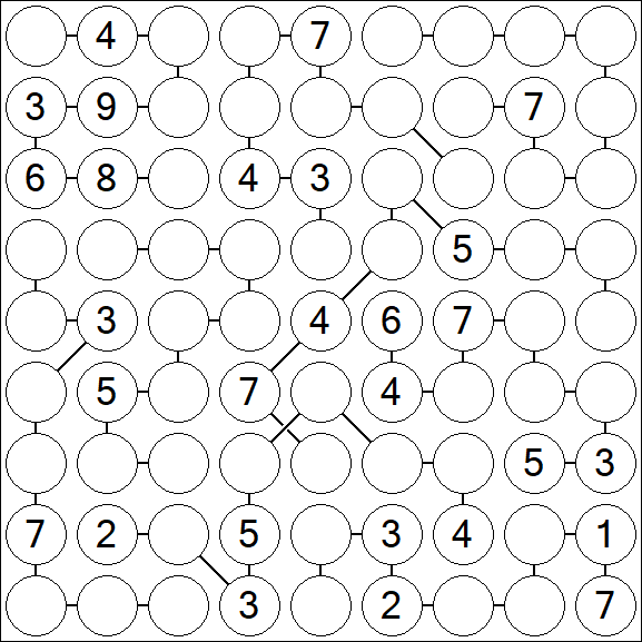 Chain Sudoku - Difícil