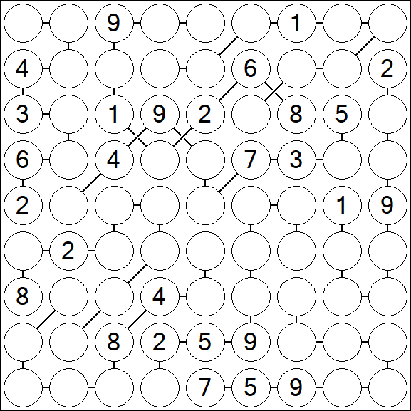 Chain Sudoku - Difícil