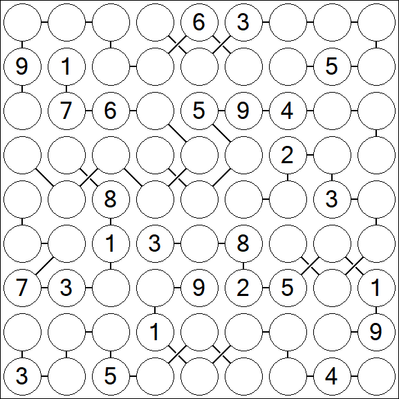 Chain Sudoku - Difícil