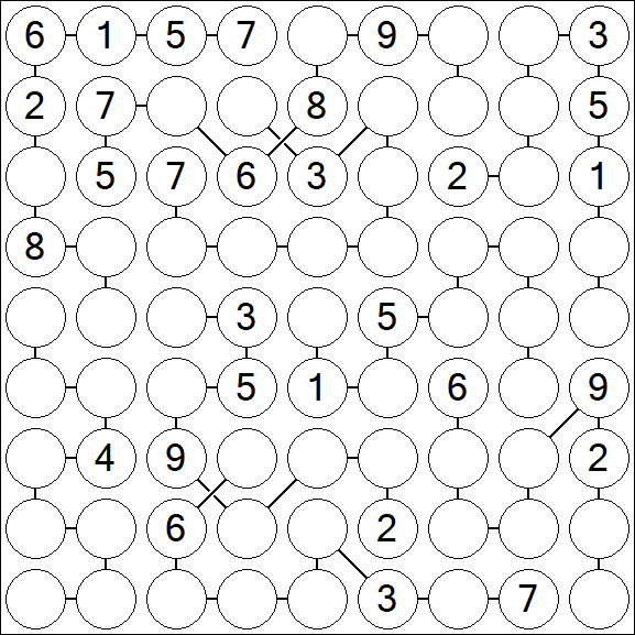 Chain Sudoku - Difícil