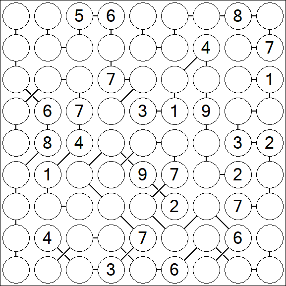 Chain Sudoku - Hard