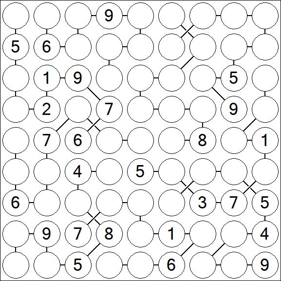 Chain Sudoku - Hard