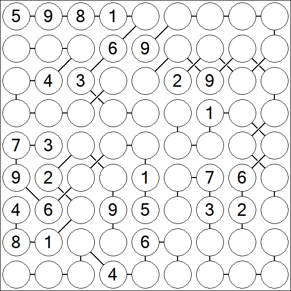 Chain Sudoku - Hard