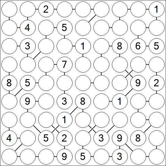 Chain Sudoku - Hard
