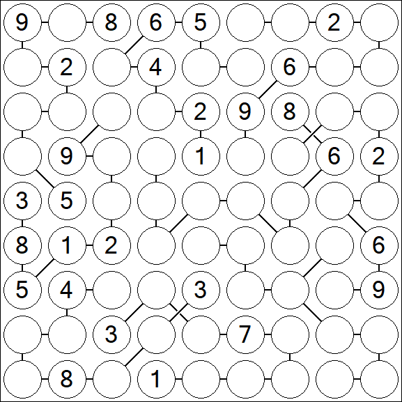 Chain Sudoku - Hard