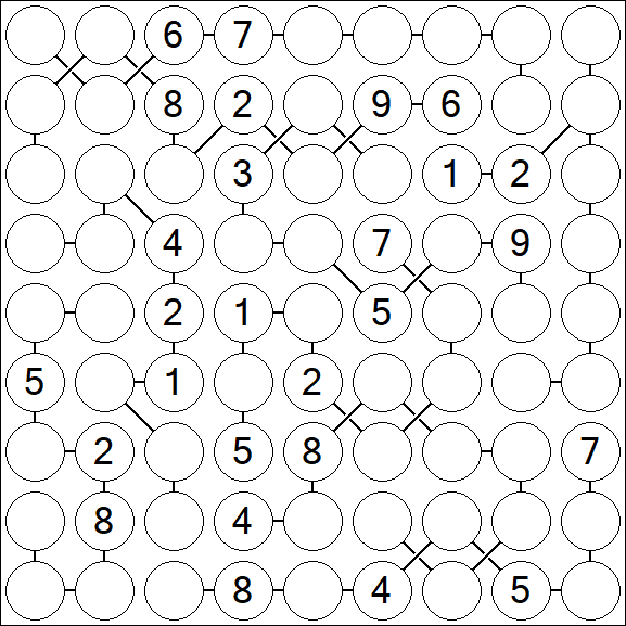 Chain Sudoku - Hard