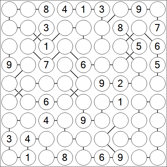 Chain Sudoku - Difícil