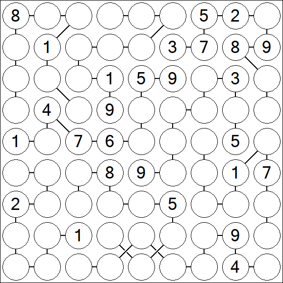 Chain Sudoku - Difícil