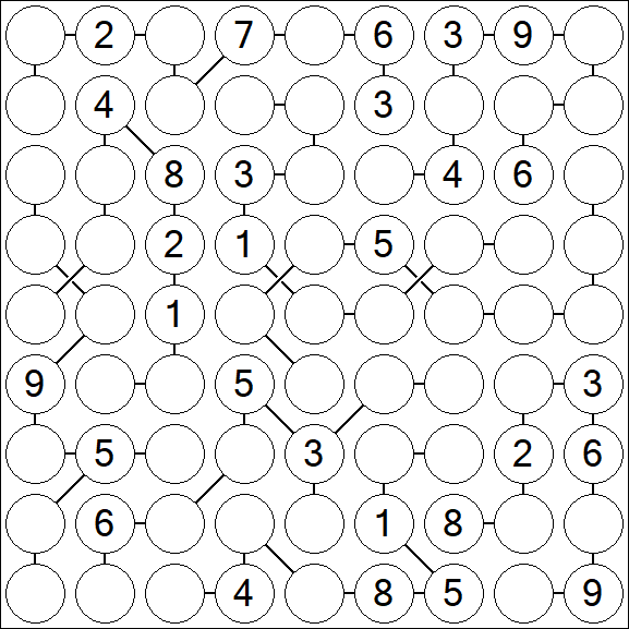 Chain Sudoku - Difícil