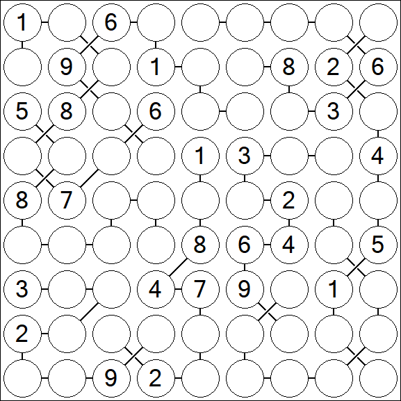 Chain Sudoku - Difficile