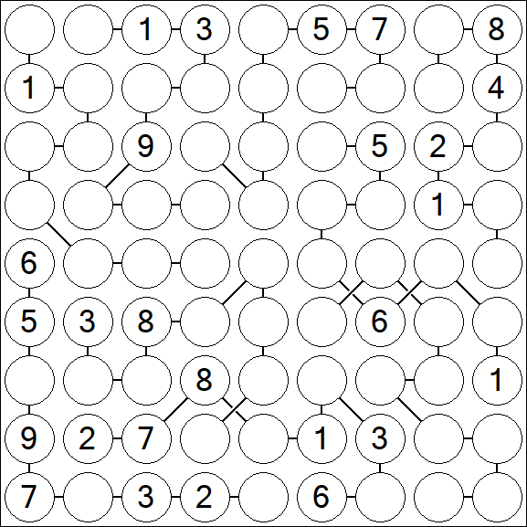 Chain Sudoku - Difícil
