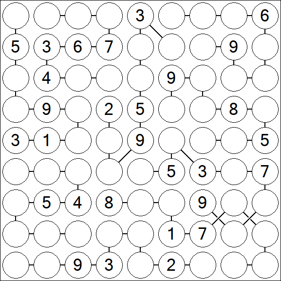Chain Sudoku - Difícil