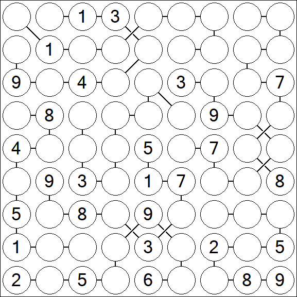 Chain Sudoku - Difícil