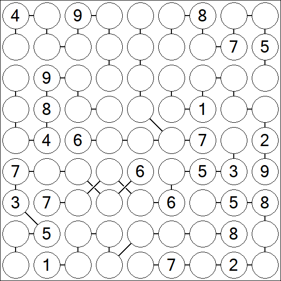 Chain Sudoku - Difícil