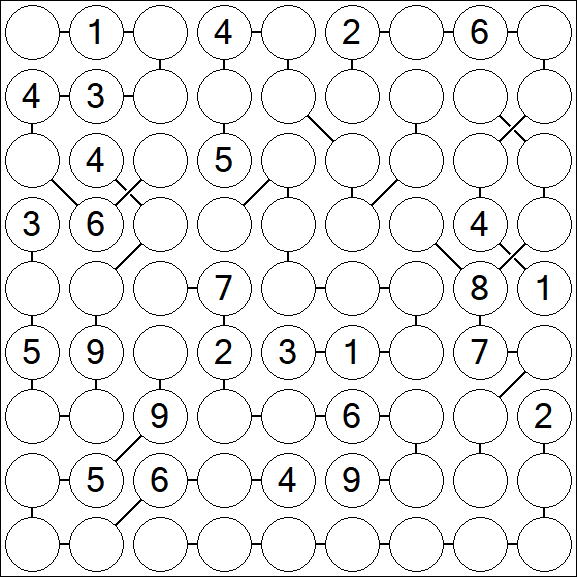 Chain Sudoku - Difícil