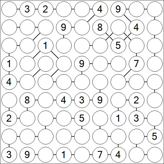 Chain Sudoku - Schwierig
