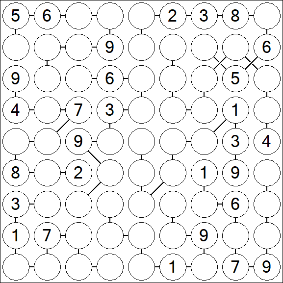 Chain Sudoku - Difícil