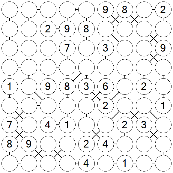 Chain Sudoku - Difícil