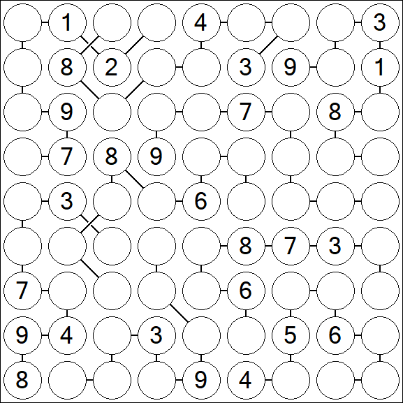 Chain Sudoku - Difícil