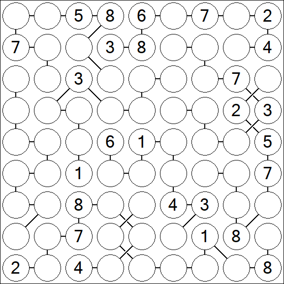 Chain Sudoku - Difícil
