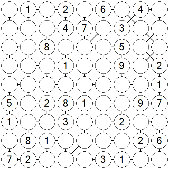 Chain Sudoku - Hard