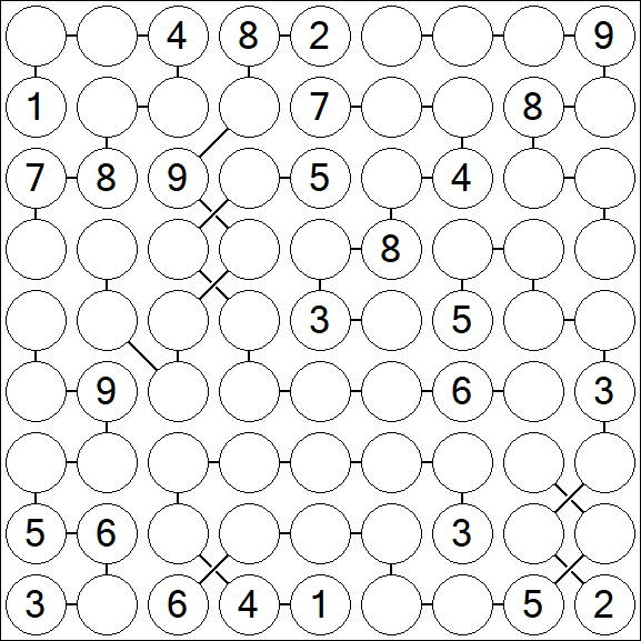 Chain Sudoku - Hard