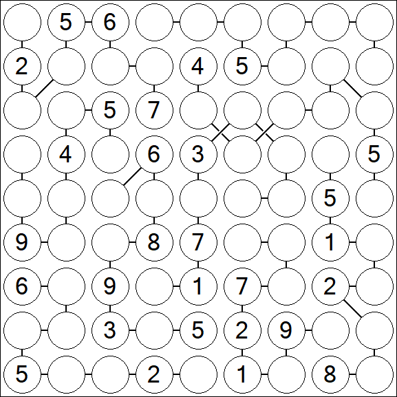 Chain Sudoku - Hard