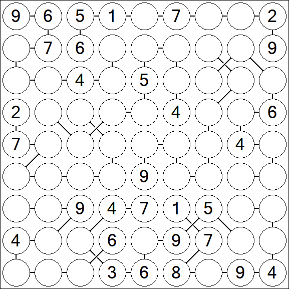 Chain Sudoku - Hard