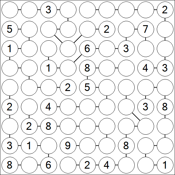 Chain Sudoku - Difficile