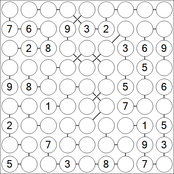 Chain Sudoku - Difficile