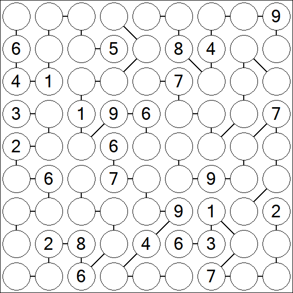Chain Sudoku - Difficile