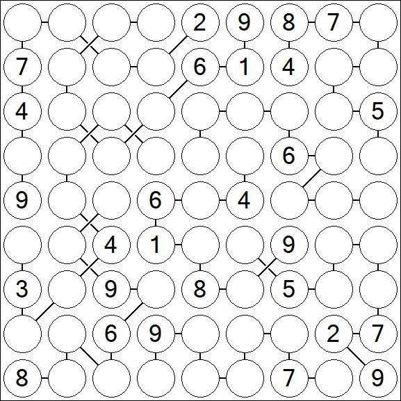 Chain Sudoku - Difficile