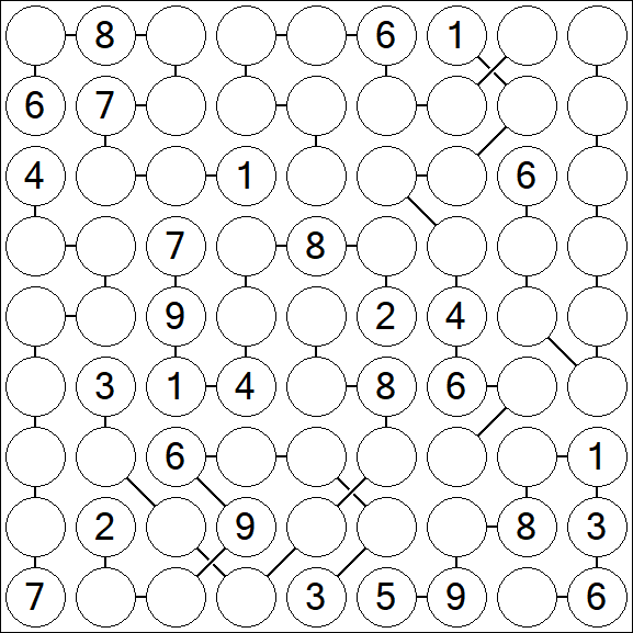 Chain Sudoku - Hard