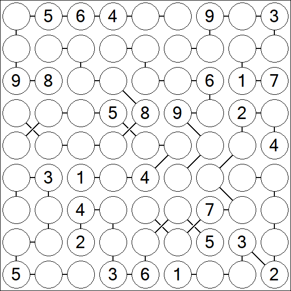 Chain Sudoku - Difficile