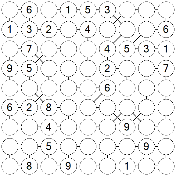 Chain Sudoku - Difficile