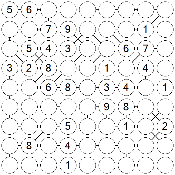 Chain Sudoku - Difficile