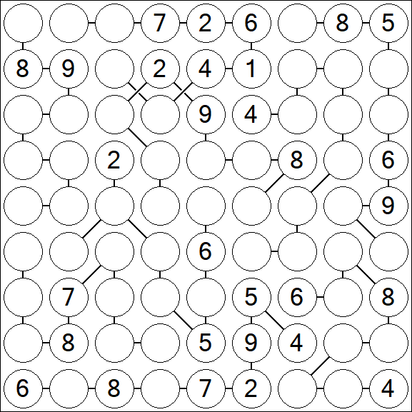 Chain Sudoku - Difícil