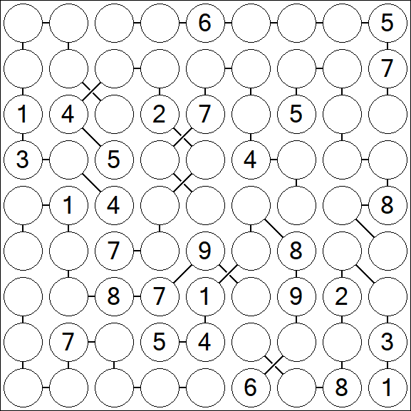 Chain Sudoku - Difícil